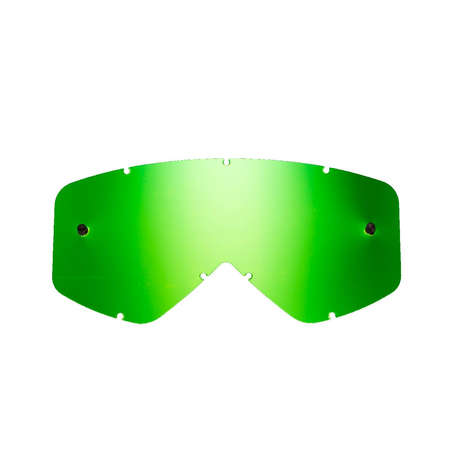 Lente di ricambio verde specchiato compatibile per occhiale/maschera Smith Fuel / Intake / V1 / V2
