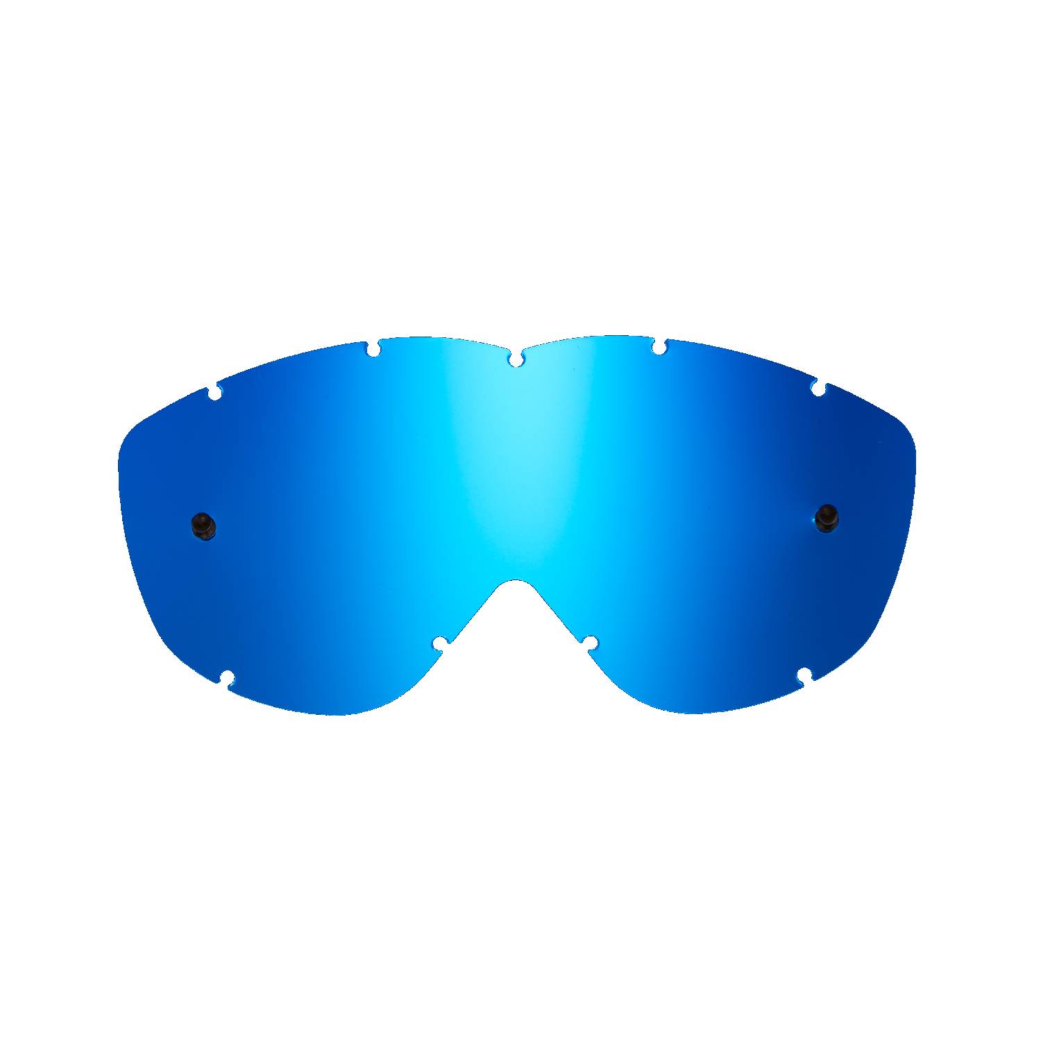 Lente di ricambio blu specchiato compatibile per occhiale/maschera Spy Alloy / Targa