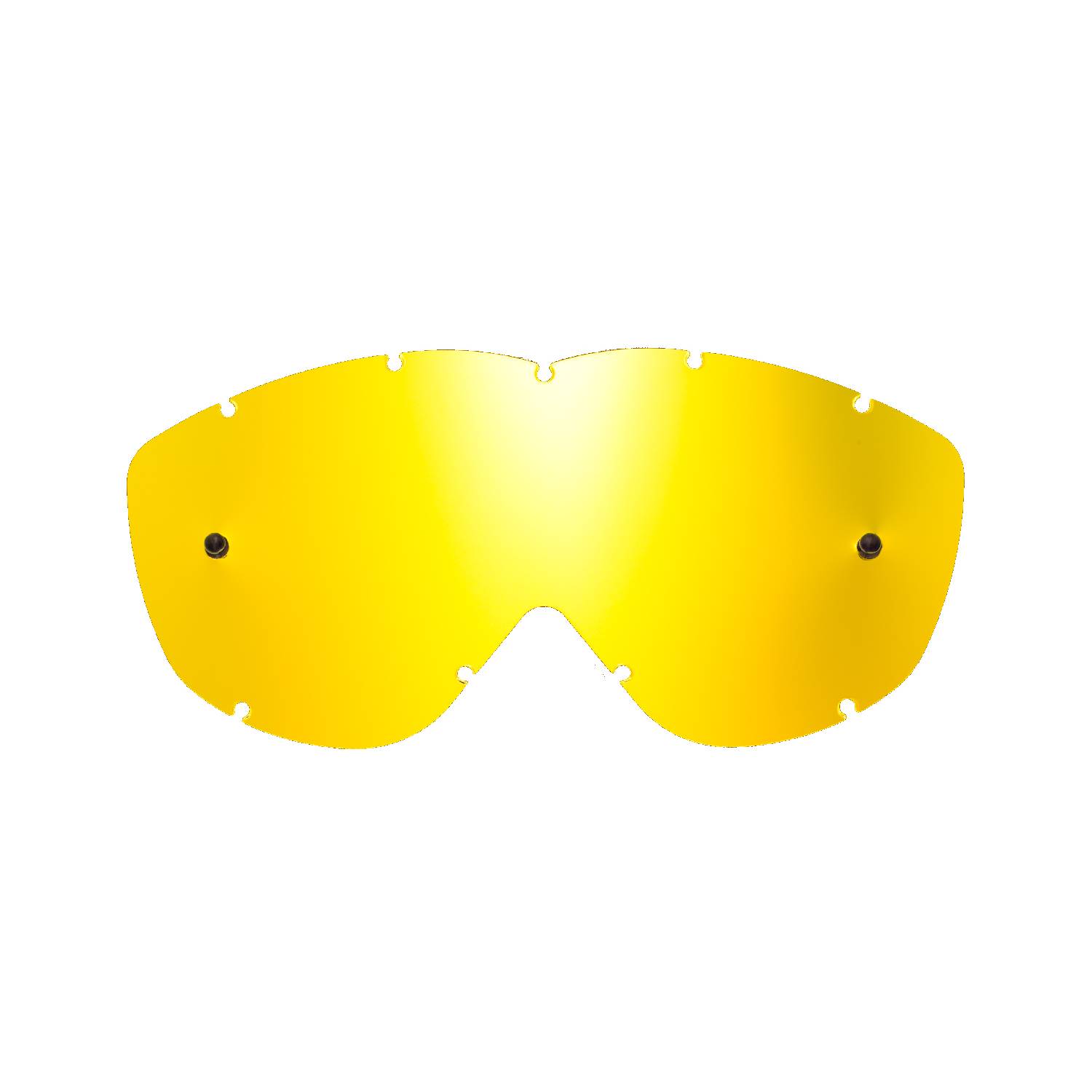 Lente di ricambio oro specchiato compatibile per occhiale/maschera Spy Alloy / Targa