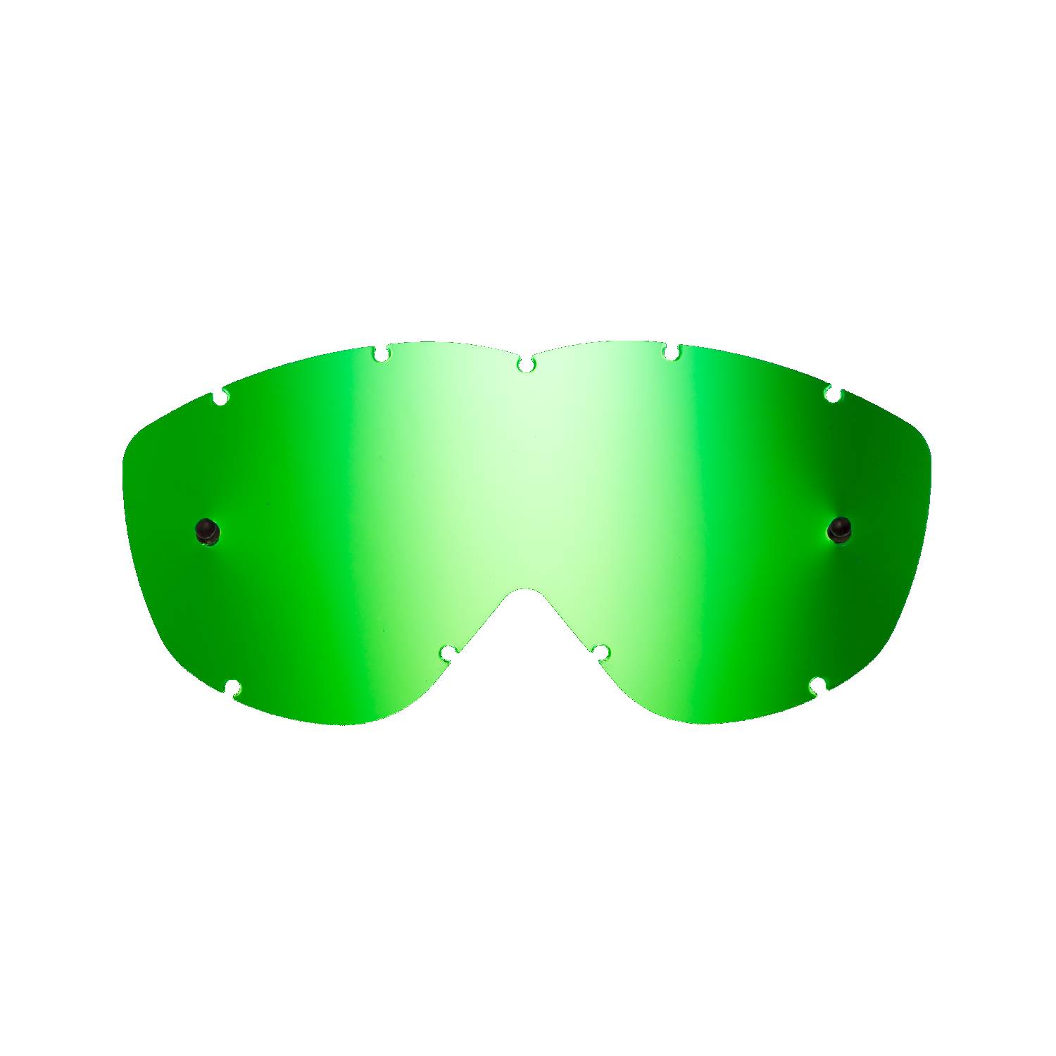 Lente di ricambio verde specchiato compatibile per occhiale/maschera Spy Alloy / Targa