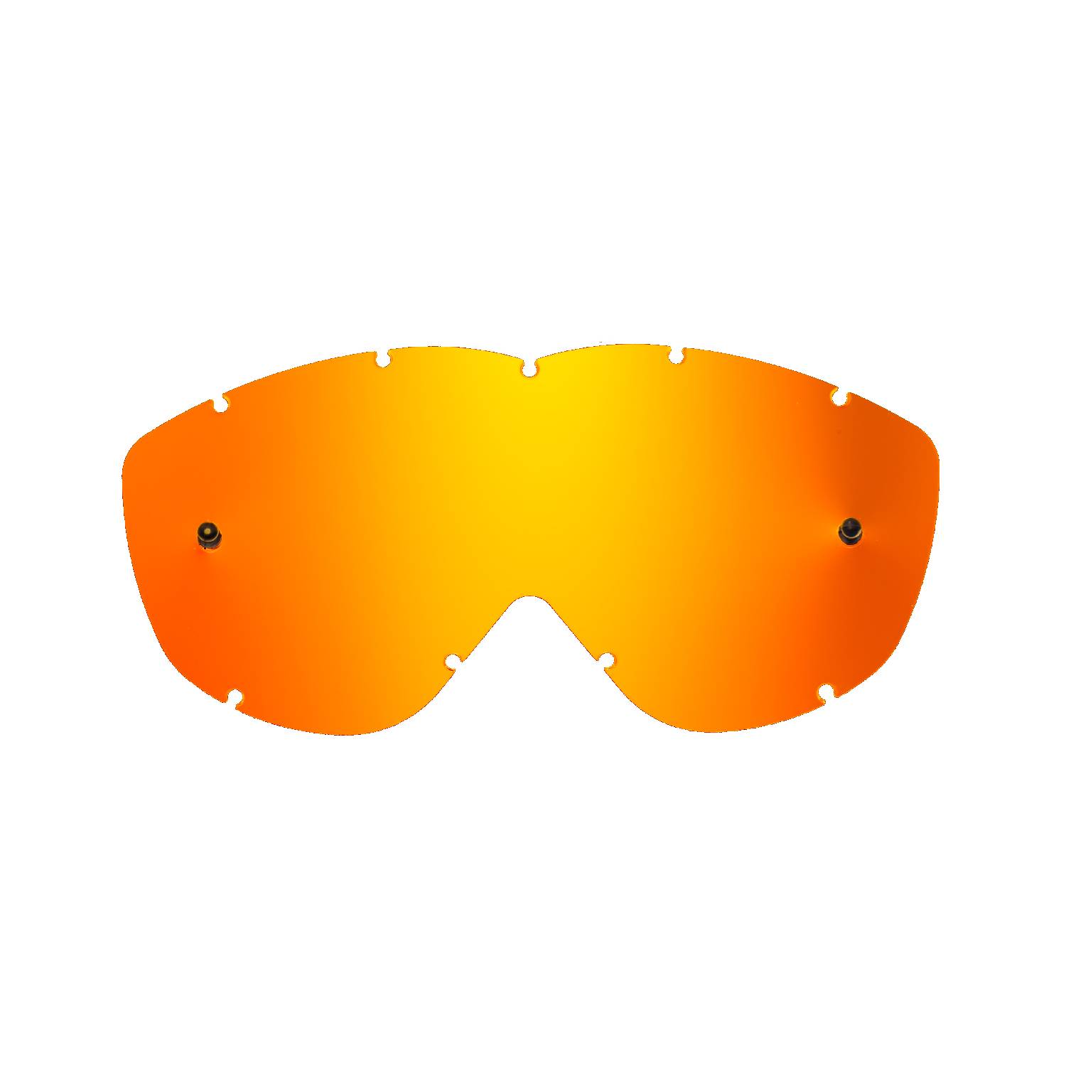 red-toned mirrored replacement lenses for goggles compatible for Spy Alloy / Targa goggle