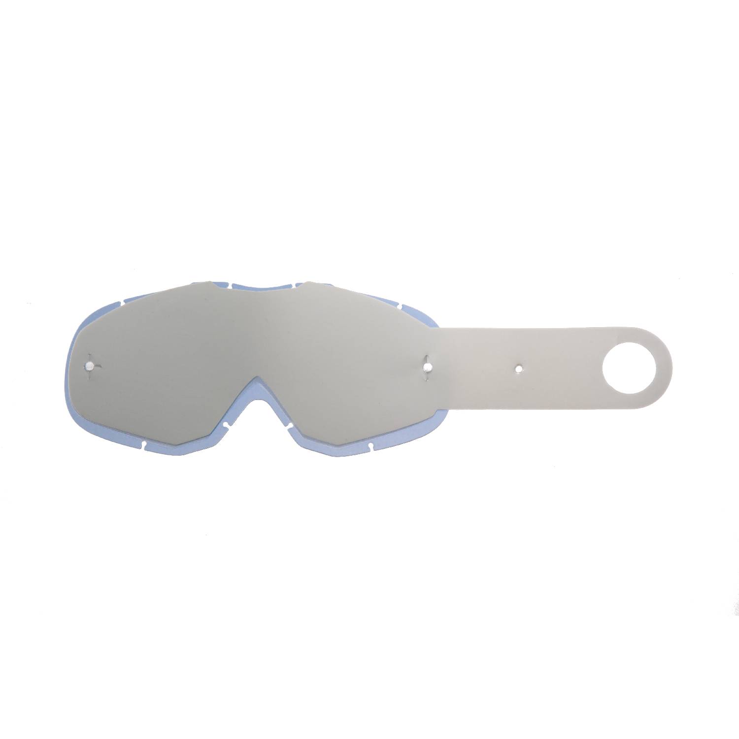 combo lenses with smokey lenses with 10 tear off compatible for Thor Ally goggle