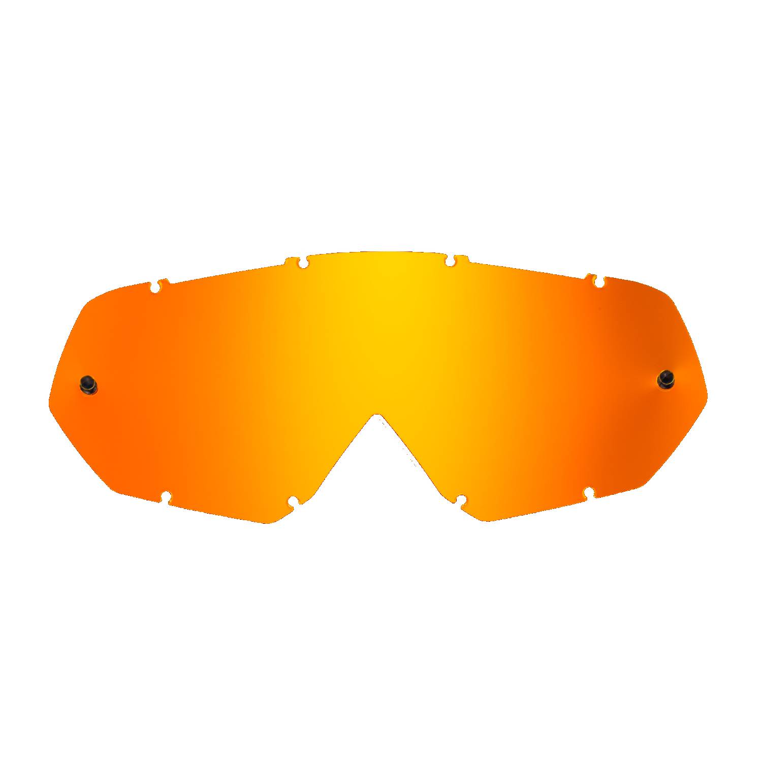 red-toned mirrored replacement lenses for goggles compatible for Thor Enemy / Hero goggle