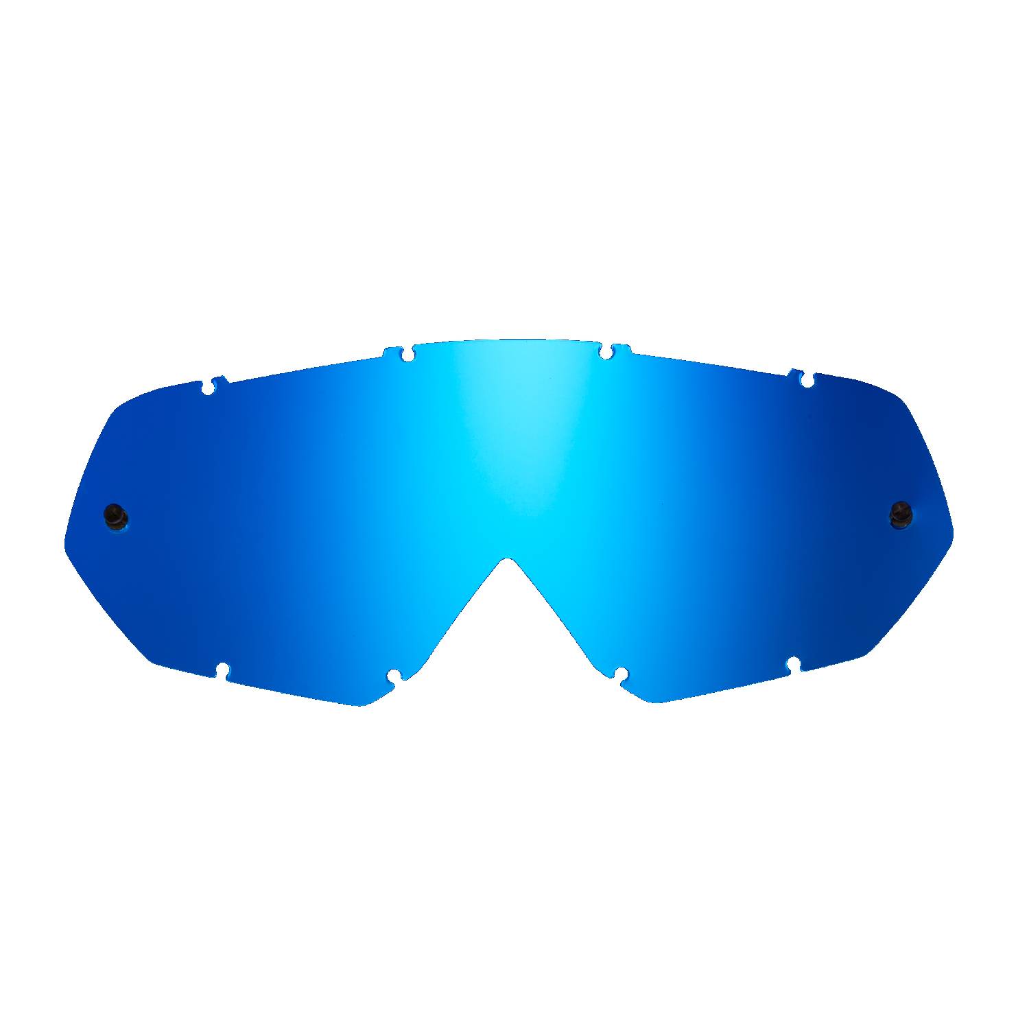 blue-toned mirrored replacement lenses for goggles compatible for Thor Enemy / Hero goggle