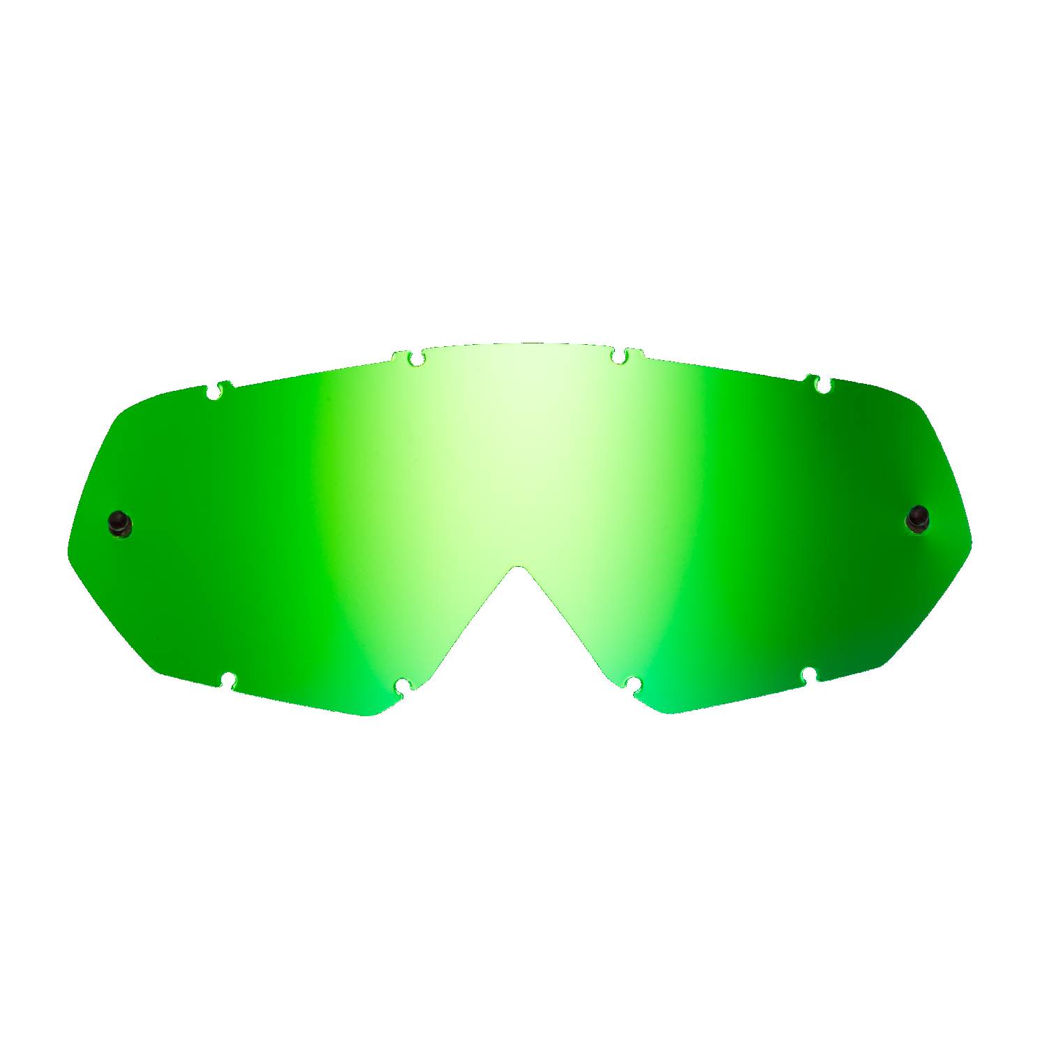 green-toned mirrored replacement lenses for goggles compatible for Thor Enemy / Hero goggle