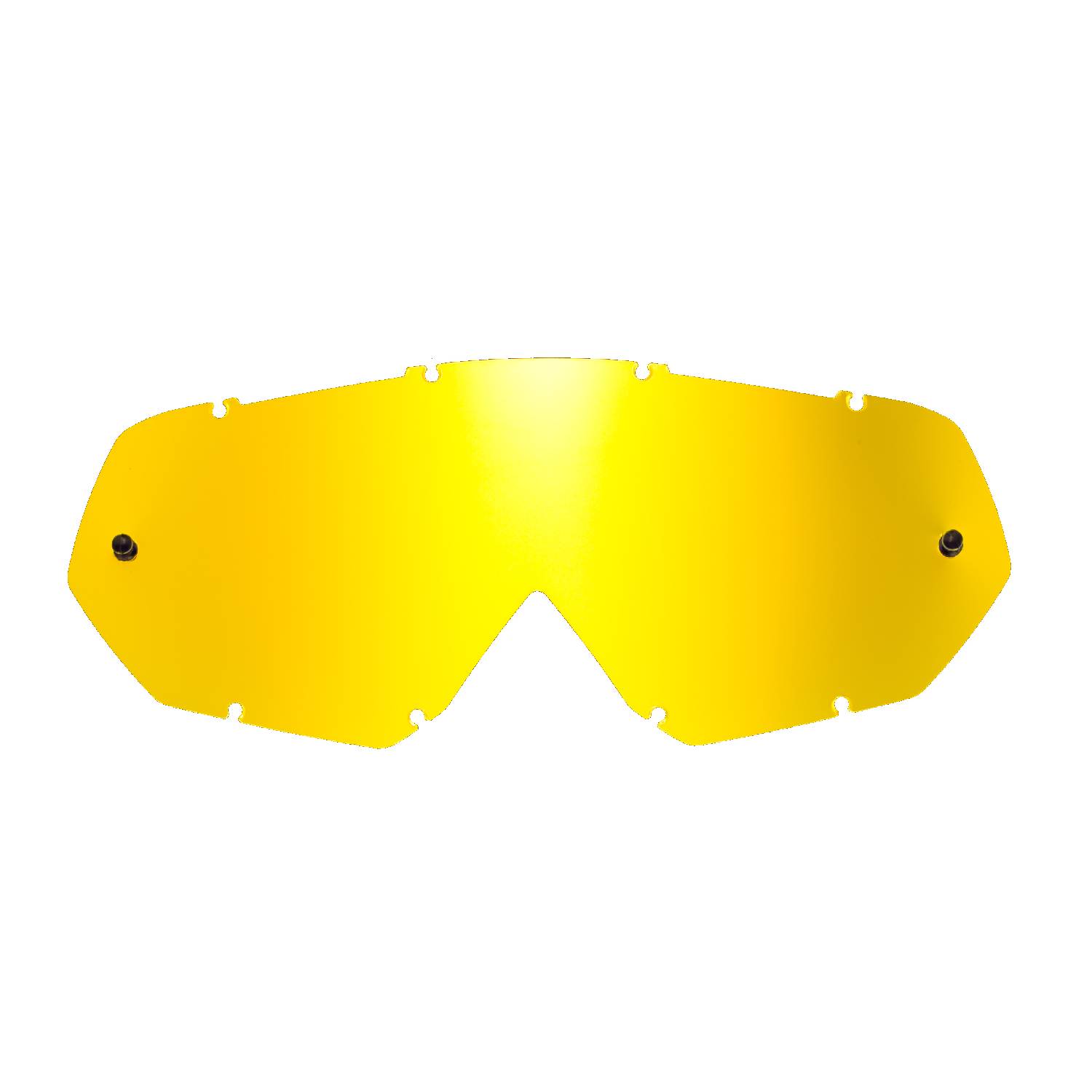 gold-toned mirrored replacement lenses for goggles compatible for Thor Enemy / Hero goggle