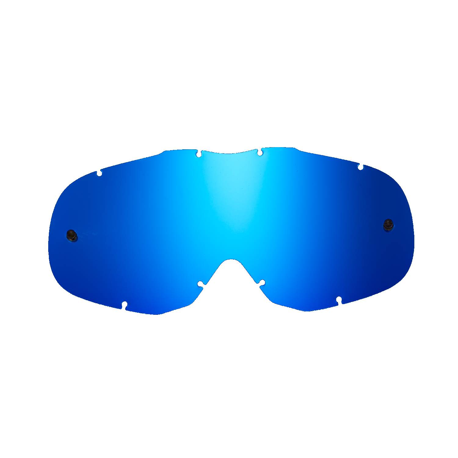blue-toned mirrored replacement lenses for goggles compatible for Thor Ally goggle