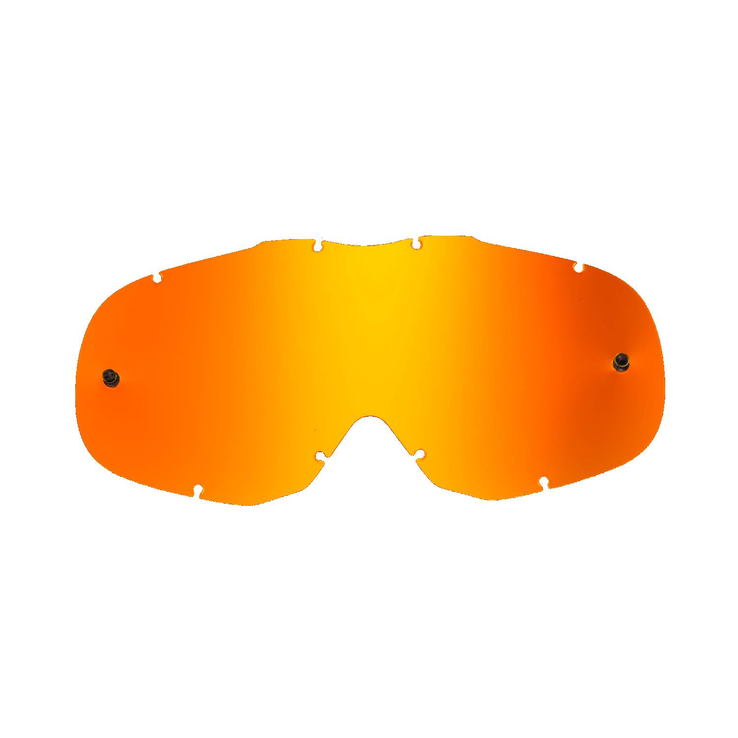 red-toned mirrored replacement lenses for goggles compatible for Thor Ally goggle