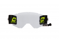 kit ROLL-OFF 40 mm (mud device) trasparente compatibile per occhiale/maschera Ethen Zerosei GP / Basic / Evolution / Mud Mask