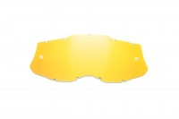 Gold mirror replacement lenses for goggles compatible for 100% RACECRAFT 2 / STRATA 2 / ACCCURI 2 / MERCURY 2 goggle
