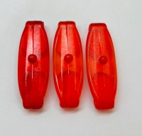 HZ  SE-414138-HZ FIBBIA (RED BUCKLE) per lente a strappo ecologica,  E.T.O.S.   3 pz