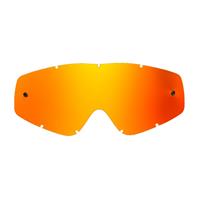 orange-toned mirrored replacement lenses for goggles compatible for Eks goggle