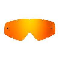 red-toned mirrored replacement lenses for goggles compatible for Eks goggle