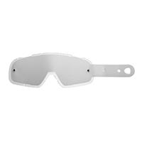 Lente trasparente + 10 Strappi (Combo) compatibile per occhiale/maschera Fox Airspc