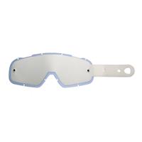 combo lenses with smokey lenses with 10 tear off compatible for Fox Airspc goggle