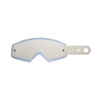 combo lenses with smokey lenses with 10 tear off compatible for Oakley Proven goggle