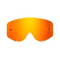 orange-toned mirrored replacement lenses for goggles compatible for Scott 83/89 / Recoil / 89 Xi goggle