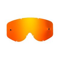 red-toned mirrored replacement lenses for goggles compatible for Scott 83/89 / Recoil / 89 Xi goggle