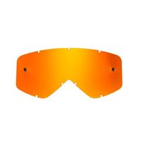 red-toned mirrored replacement lenses for goggles compatible for Smith Fuel / Intake / V1 / V2 goggle