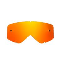 orange-toned mirrored replacement lenses for goggles compatible for Smith Fuel / Intake / V1 / V2 goggle