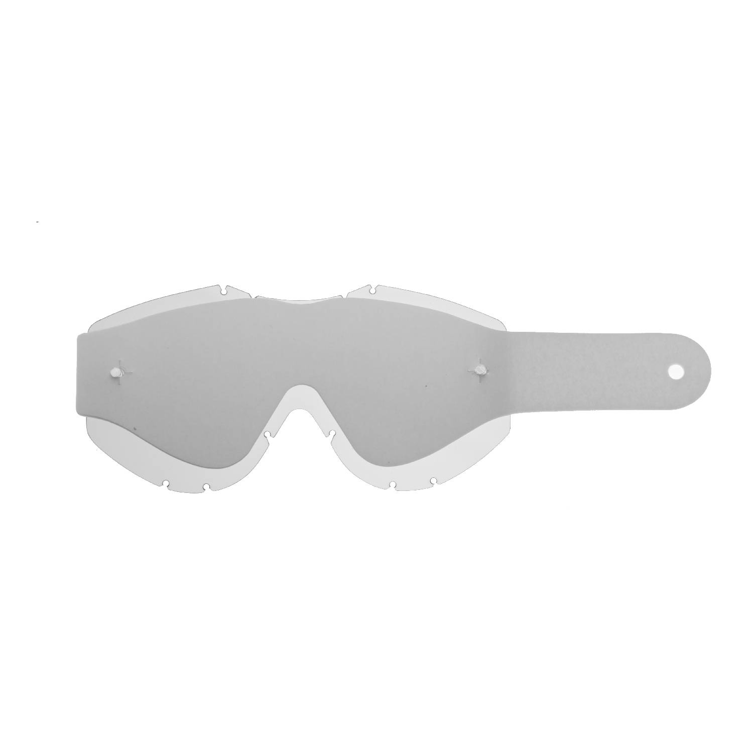 combo lenses with clear lenses with 10 tear off compatible for Uvex Mx goggle